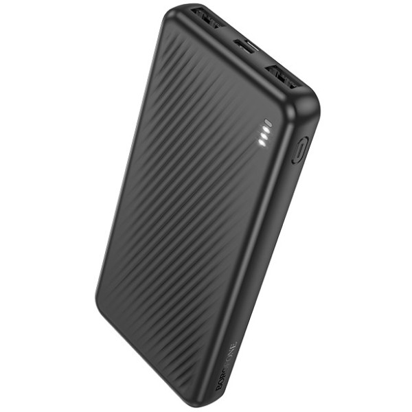 Фото - Батарея мобильная BOROFONE BJ55 Graceful power bank 10000mAh Black (6941991111761)